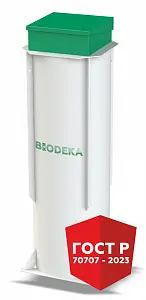 Станция очистки сточных вод BioDeka-5 П-1800 1
